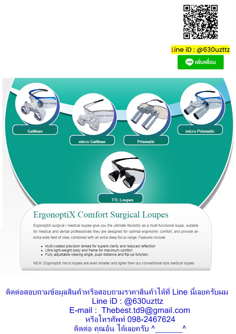 LOUPES® Surgical Acuity LOUPES Surgical Loupes / Comfort Loupes