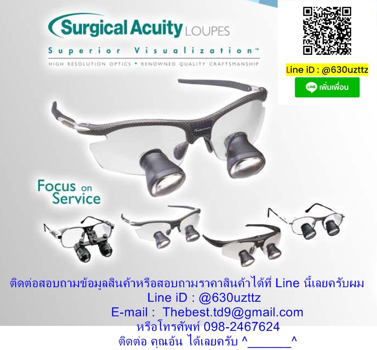 LOUPES® Surgical Acuity LOUPES Surgical Loupes / Comfort Loupes